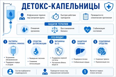 Капельница от наркотиков на дому в Сергиевом Посаде
