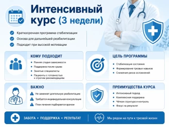 Реабилитация за 21 день в Сергиевом Посаде